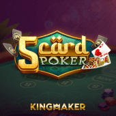 5 Card Poker at Lucky Games App
